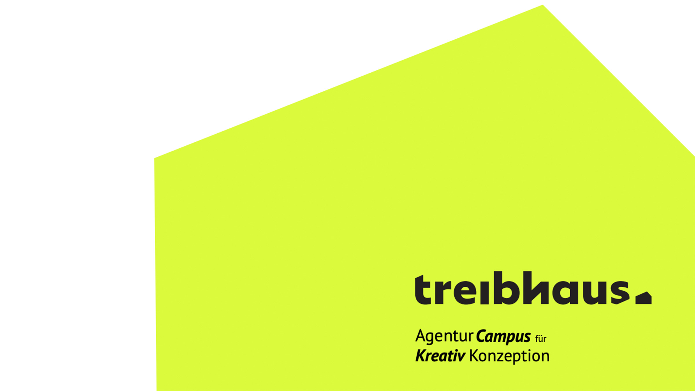 Aroma und Treibhaus - Agentur Campus für Kreativkonzeption