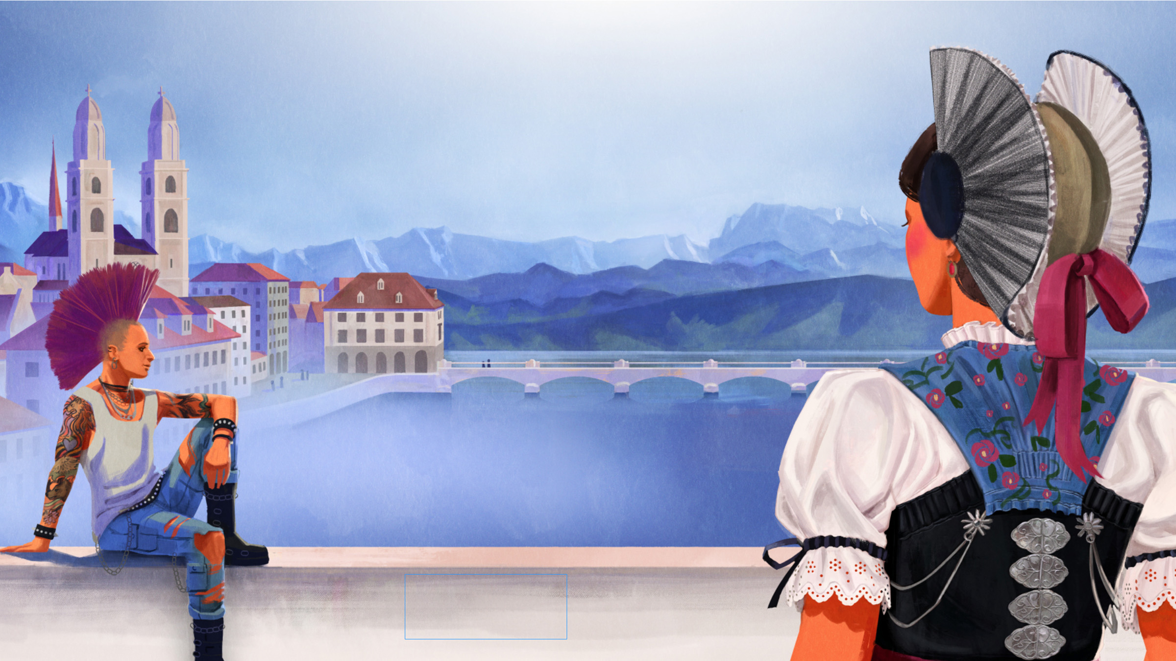 trachtenfest visueller Auftritt