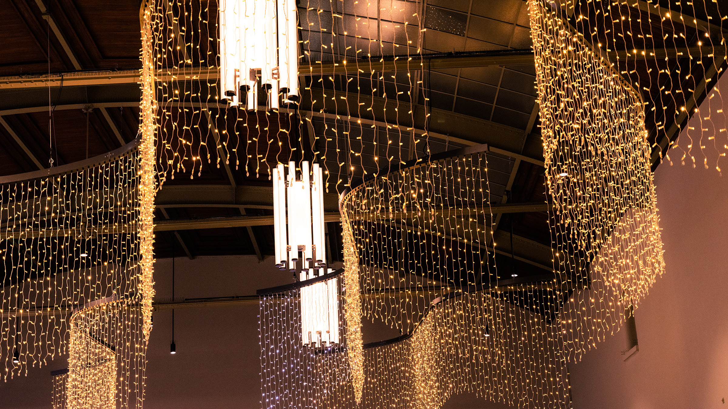 Weihnachtsinstallation Bahnhof Basel SBB