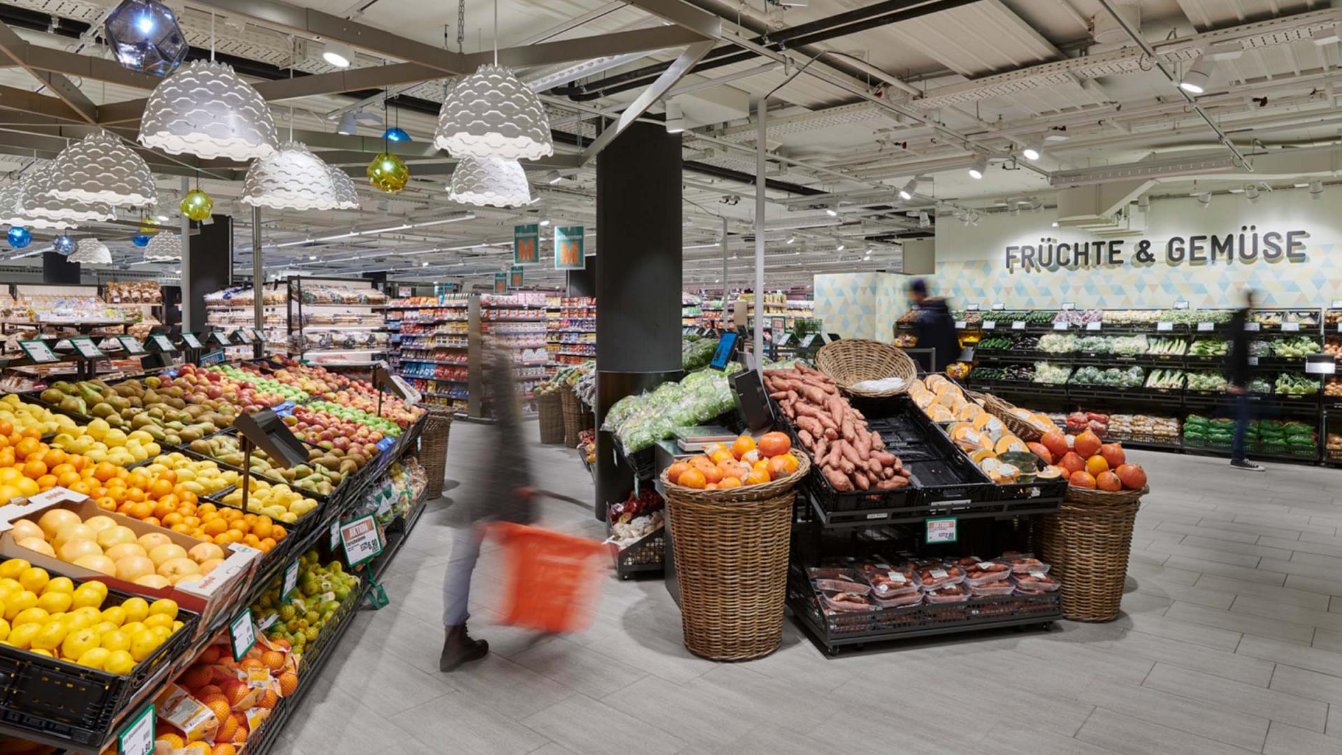 Neues Architekturkonzept für die Migros Filiale Hauptbahnhof Zürich