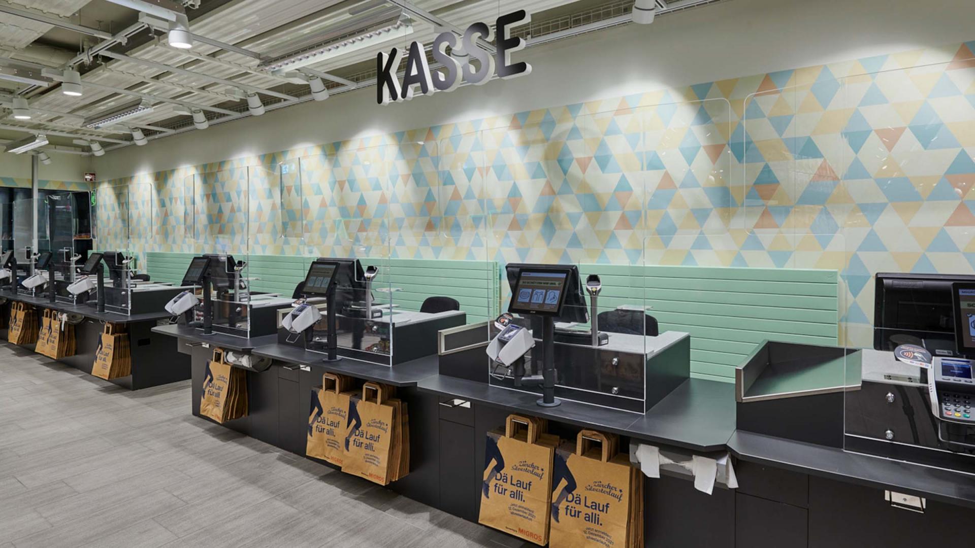 Neues Architekturkonzept für die Migros Filiale Hauptbahnhof Zürich