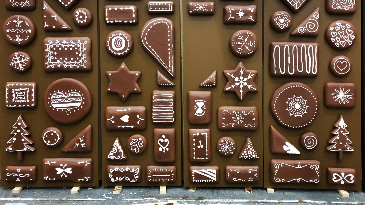 Glatt Lebkuchenhaus Bild Medium 6