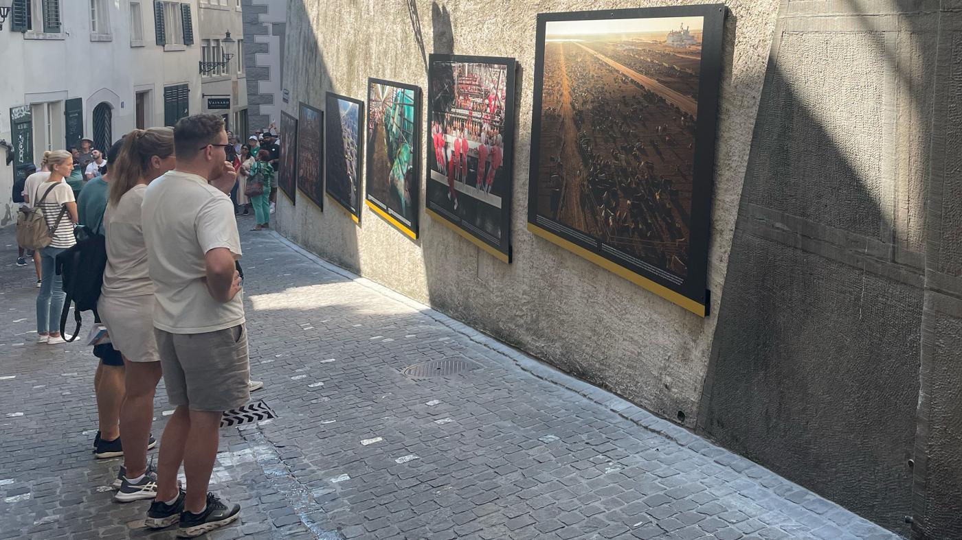 Fotofestival Zürich Open Your Eyes Ausstellungsbau